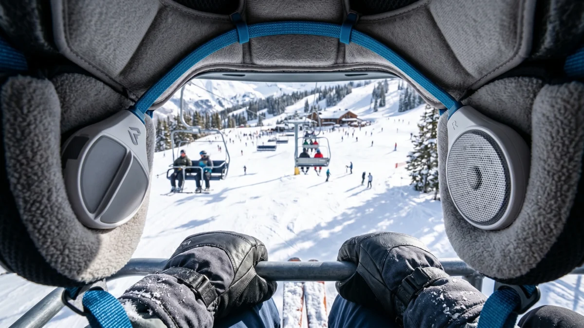Ski Helmet Headphones