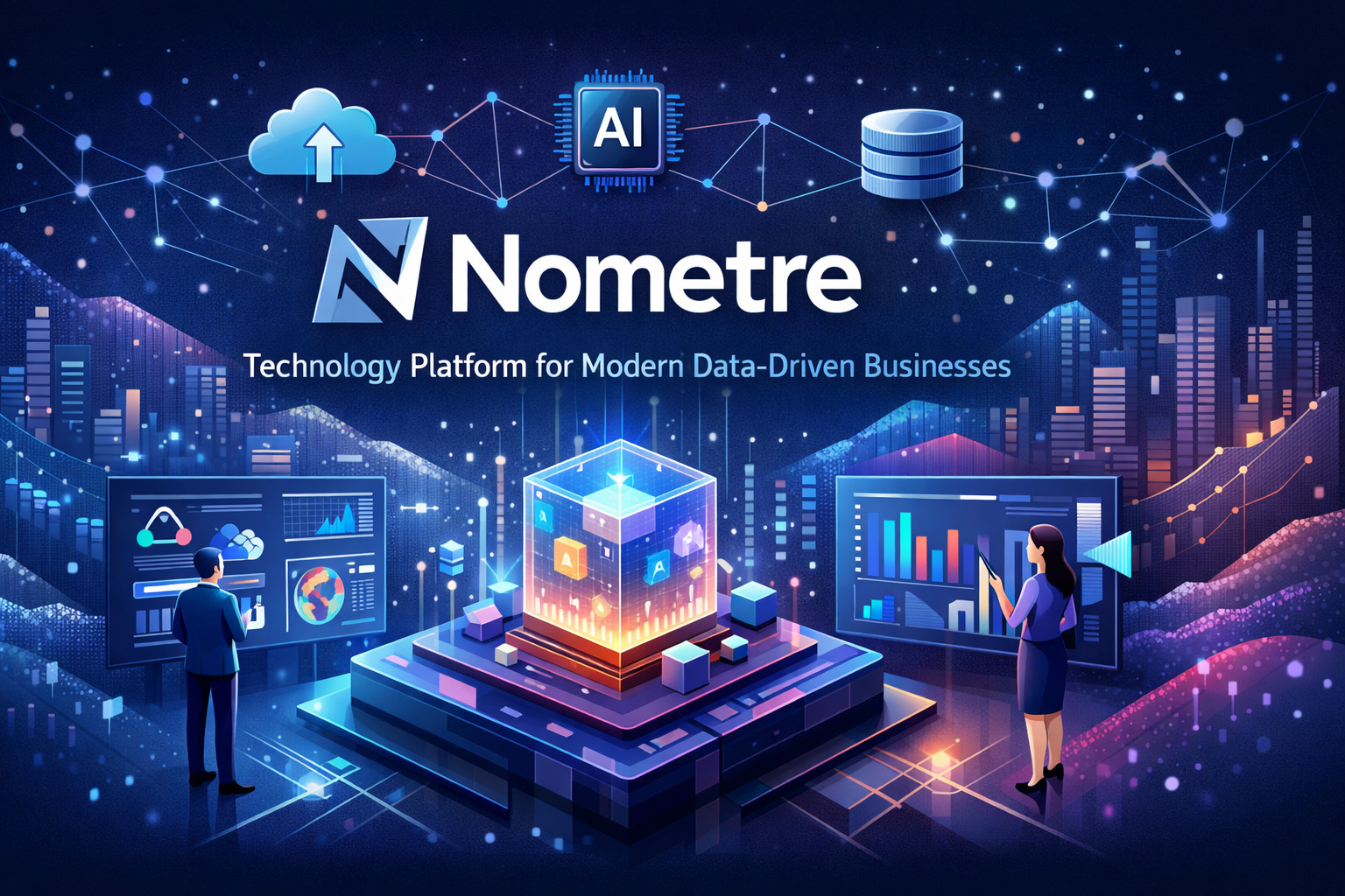 Nometre technology platform for modern data-driven businesses